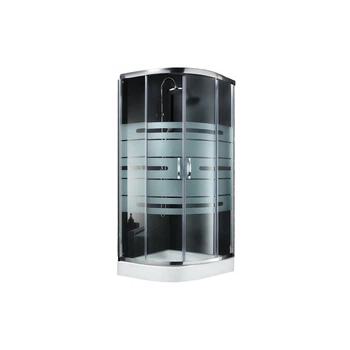 Душевая кабина Aquaform Nigra R-90 стекло Lines 110-06703U с поддоном 210-06920