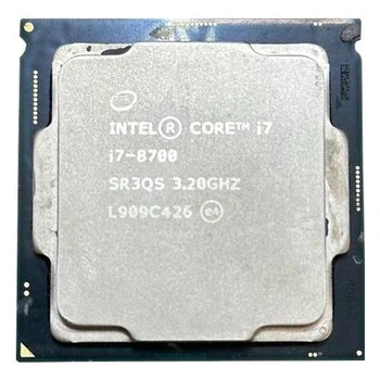 Процессор Intel Core i7-8700 (12 МБ кэш-памяти, тактовая частота до 4,6 ГГц) Б/У