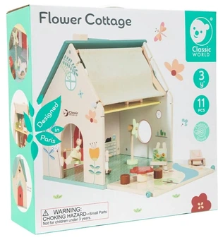 Drewniany domek dla lalek Classic World (50563) (6927049055638)