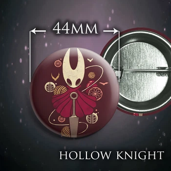 Значок Хорнет из игры Hollow Knight: Silksong. №21 44мм