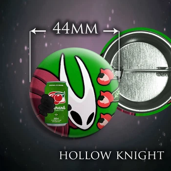 Значок Хорнет из игры Hollow Knight: Silksong. №9 44мм