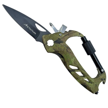 Мультитул JB Tactical 6в1 карабин Multitool Camo (M-T)