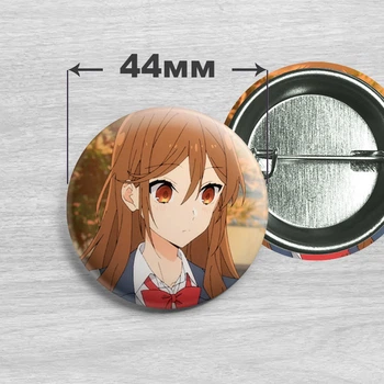 Значок Хори из аниме Хоримия / Horimiya. №2 44мм