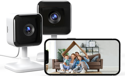 Витринный образец IP-камера GNCC GC2 3Mpx Full HD1080p Wi-Fi для дома и офиса белого цвета обнаружение движения/звука, двухсторонн