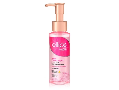 Термозащитная сыворотка для волос «Терапия для волос» с маслом жожоба Ellips Hair Vitamin Hair Treatment Heat Protection With Jojoba Oil, 95мл (8993417300219)