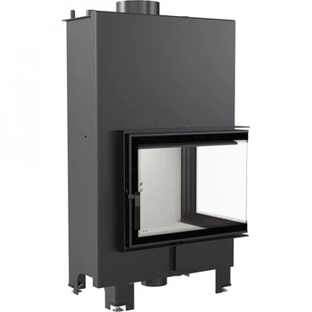 Каминная топка Kratki MBZ PW 13 BS 13,0 кВт, правая