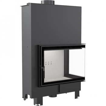 Каминная топка Kratki MBA PW 17 BS 17,0 кВт, правая