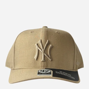 Кепка мужская джинсовая 47 Brand New York Yankees Cold Zone Dp CLZOE17WBP-KHI One Size Хаки (199019519051)