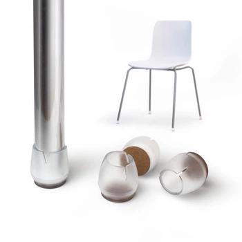 Защитные накладки на ножки мебели MBM HOME LP-01 23-29 T круглые силиконовые 4 шт.