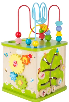 Сортер Small Foot Дерев'яний з кульковим треком 8 елементів (10605) (4020972106056)