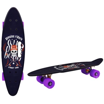 Пенни борд скейт Bambi SC20402 V, 55х15 см, Фиолетовый (SC20402 Violet-RT)