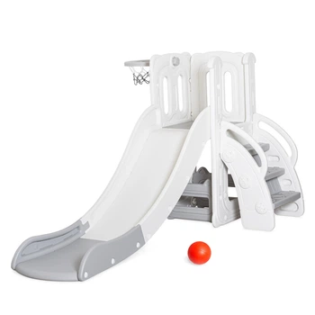 Гірка для дітей Mealux Merida White / Grey (KD-B011 White / Grey)