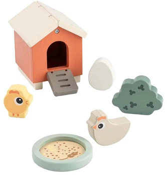 Ігровий набір Done By Deer Ферма курка Клакі (4654037) (5712643060857)