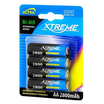 Акумулятор Extreme АА 1.2B 2800mAh Ni-MH, (цена за 1шт., в упаковке 4шт.)