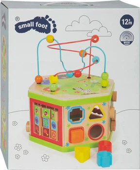 Сортер Small Foot Дерев'яний зі спіраллю для розвитку моторики Сафарі (4244) (4020972042446)