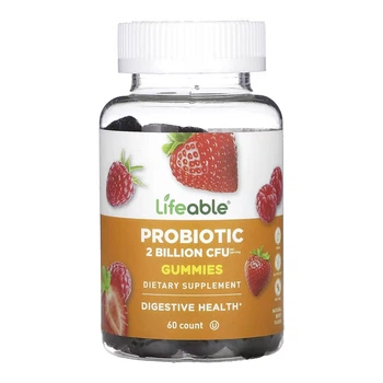 Підтримка травлення Lifeable Probiotic 2 Billoin CFU Adult - 60 gummies (810102731128)