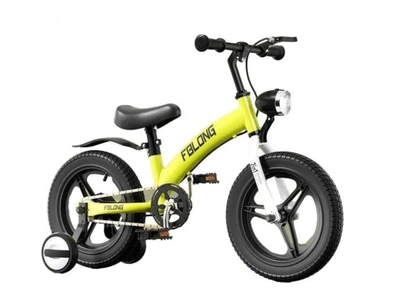 Детский велосипед-беговел Cruiser SWITCH BIKE 2-в-1 для обучения езде желтый с 12" колесами