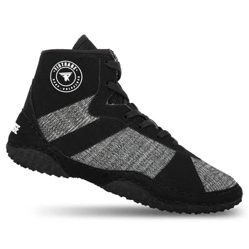Борцовки замшевые Fistrage X-Series 5264 размер 41 Black-Grey