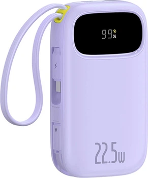 Powerbank Baseus EnerFill FC21 Qpow 3 Ultra 20000 mAh 22.5W Purple (P10082107513-00)