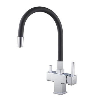 Гибкий смеситель для кухни под фильтр Koer KB-72023-01 KR5008 хром