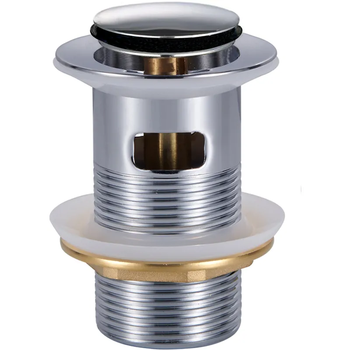 Van Duc Донний клапан для раковини Zerix BV-05 1 1/4'' з переливом
