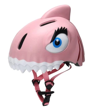 Дитячий шолом для дівчаток Monster Shark Light Pink 49-55 см