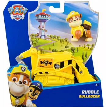 Buldożer Spin Master Paw Patrol Basic Vehicle Rubble z figurką (0778988507582)