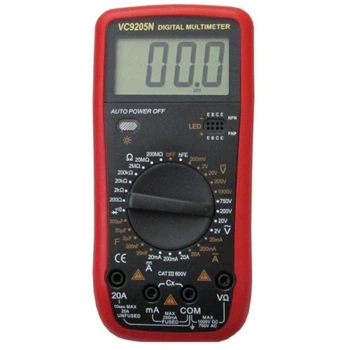 Мультиметр Digital Vc-9205N Цифровой Мультиметр Тестер