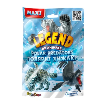 Стретч-іграшка у вигляді тварини серії Legend of animals Максі - Полярні хижаки