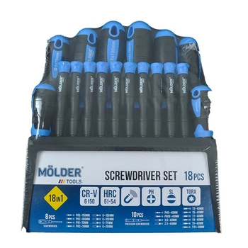 Набір викруток 18од. "Molder" МТ32218