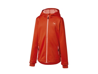 Куртка Softshell (софтшел) водоотталкивающая и ветрозащитная для девочки Rocktrail BIONIC-FINISH® ECO 418412 134-140 см (8-10 years) Красный