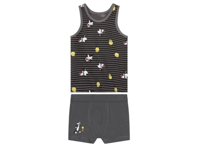 Майка + трусики (футболка и шорты) для мальчика Disney 497107-1 122-128 см (6-8 years) Черный