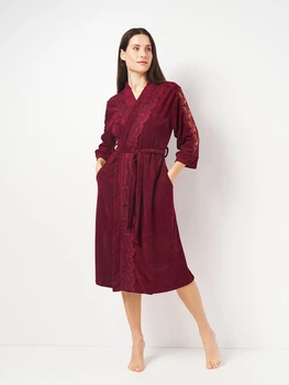 Халат Romeo Life 3XL бордо 3950-03