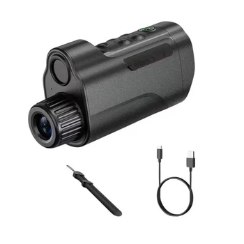 Монокуляр ночного видения 10х с IR-подсветкой 5 W, экран 2.0″ IPS, фото/видео, аккумулятор 2000 мА·ч