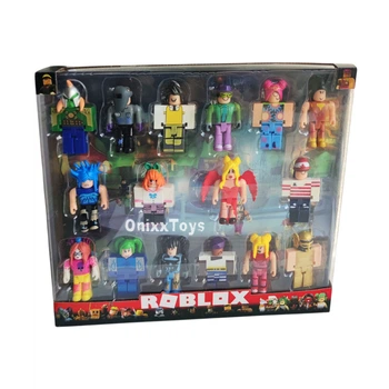 Набор коллекционных фигурок Роблокс 16 героев Roblox человечки Высота фигурок 8.5 см (WL 74041)