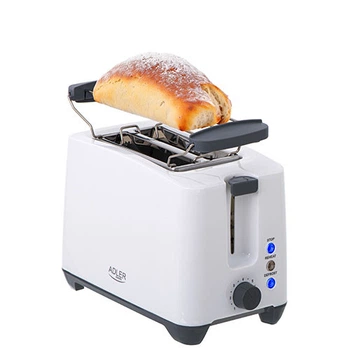 Тостер Adler AD 3216 на 2 скибочки, 1000 Вт