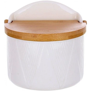Цукорниця Ceram Bamboo Grace 12х11см з дерев'яною кришкою (5291)