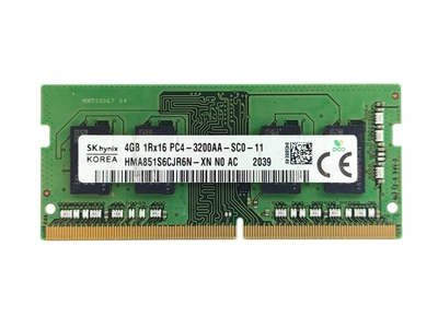 Оперативная память для ноутбука SODIMM SK hynix DDR4 4Gb PC4-3200AA (HMA851S6CJR6N-XN) 14595 Б/У