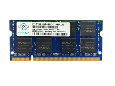 Оперативная память для ноутбука SODIMM Nanya DDR2 1Gb 667MHz PC2-5300S (NT1GT64U8HB0BN-3C) 14580 Б/У