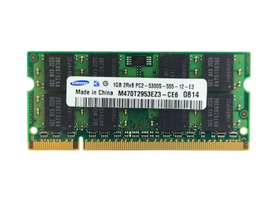 Оперативная память для ноутбука SODIMM Samsung DDR2 1Gb 667MHz PC2-5300S (M470T2953EZ3-CE6) 14581 Б/У