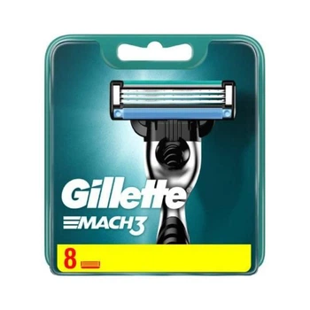 Леза Gillette Mach3 для гоління 8шт