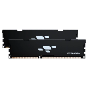 Модуль памяти DDR4 2x8GB/3200 Prologix Black (PRO16GB3200B4K)