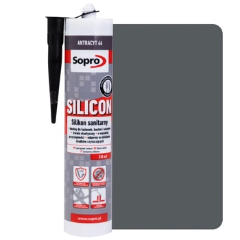 Силикон Sopro Silicon ANTRACYT №66 (антрацит) 310 мл
