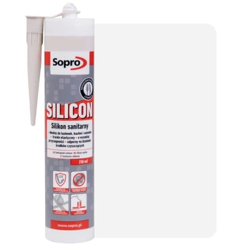 Силікон Sopro Silicon BIALY №10 (білий) 310 мл
