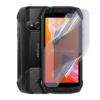 Плёнка гидрогелевая для Ulefone Armor 15 глянцевая противоударная прозрачная