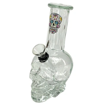 Бонг Top Puff Mini Pocket Scull 14 см Функциональный, легкий