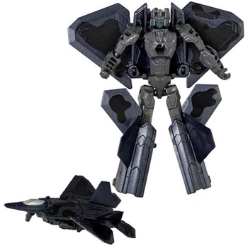 Игрушка трансформер Kids Team E2025-02 Самолет F-22 (E2025-02-RT)