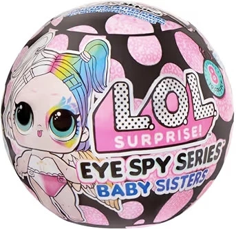 Лялька LOL Surprise Eye Spy Series Baby Sisters color change загадкові сестрички змінюють колір 542605