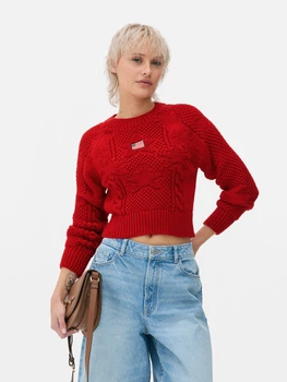 Джемпер Primark червоний QSQYC732 S