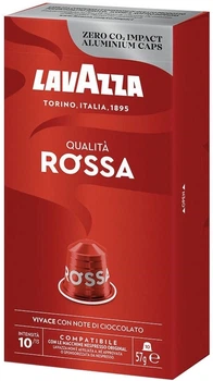 Кава мелена Lavazza NCC ALU Qualita Rossa 57 г 10 капсул (8000070053526)